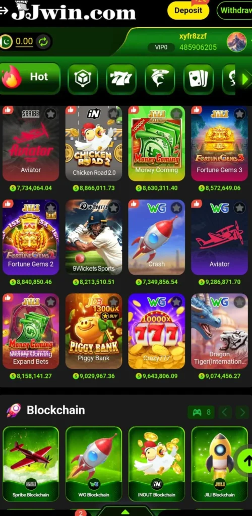 JJwin Game Apk