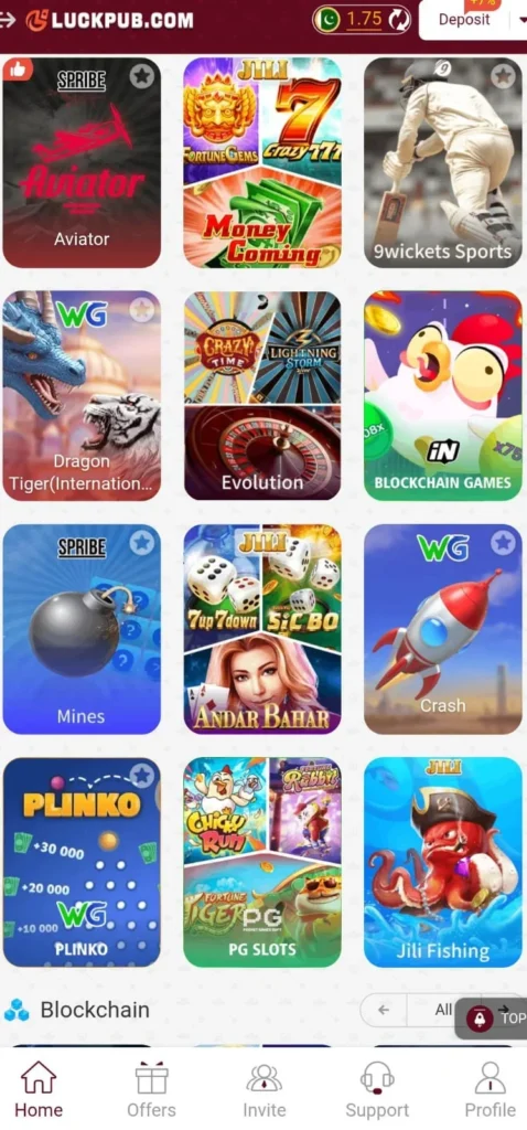 LUCK PUB Game
